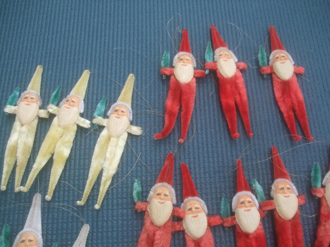 昭和レトロ★サンタ・モール・オーナメント 25体セット元箱付