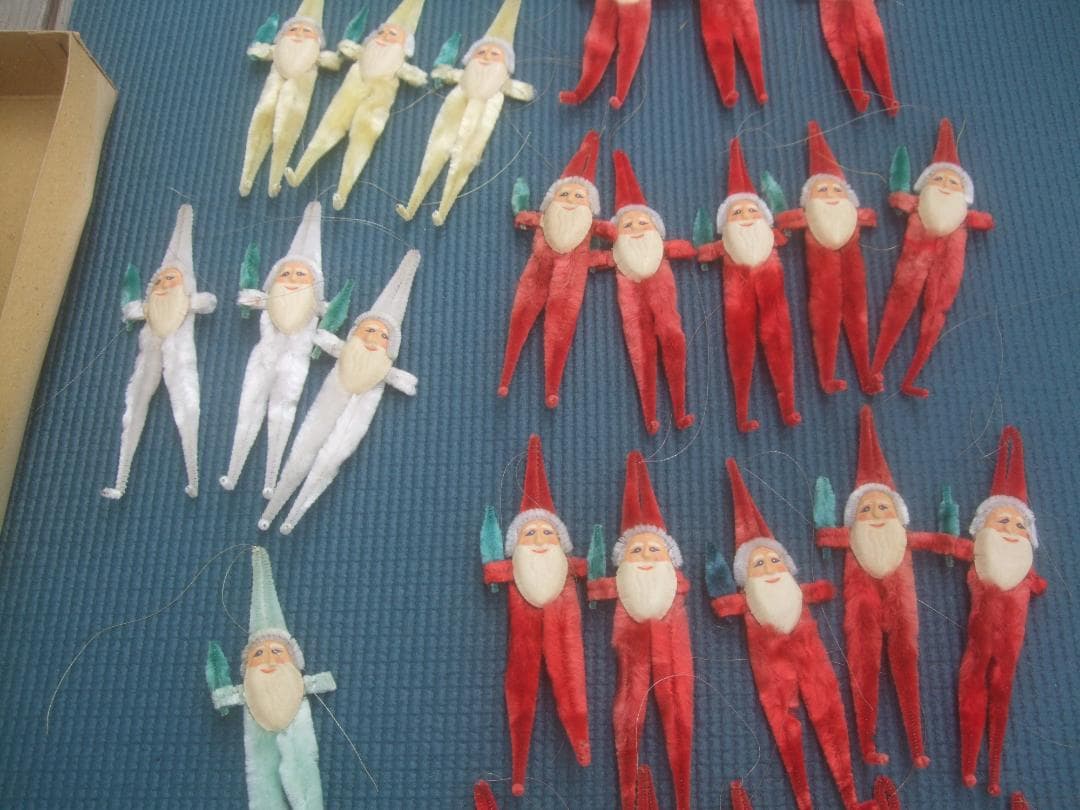 昭和レトロ★サンタ・モール・オーナメント 25体セット元箱付