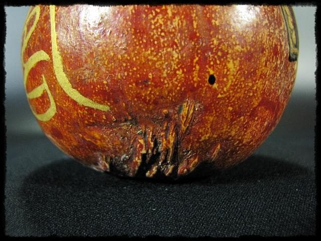 田中 篁秋 可忘茶 かぼちゃ 茶入 茶道具 e139