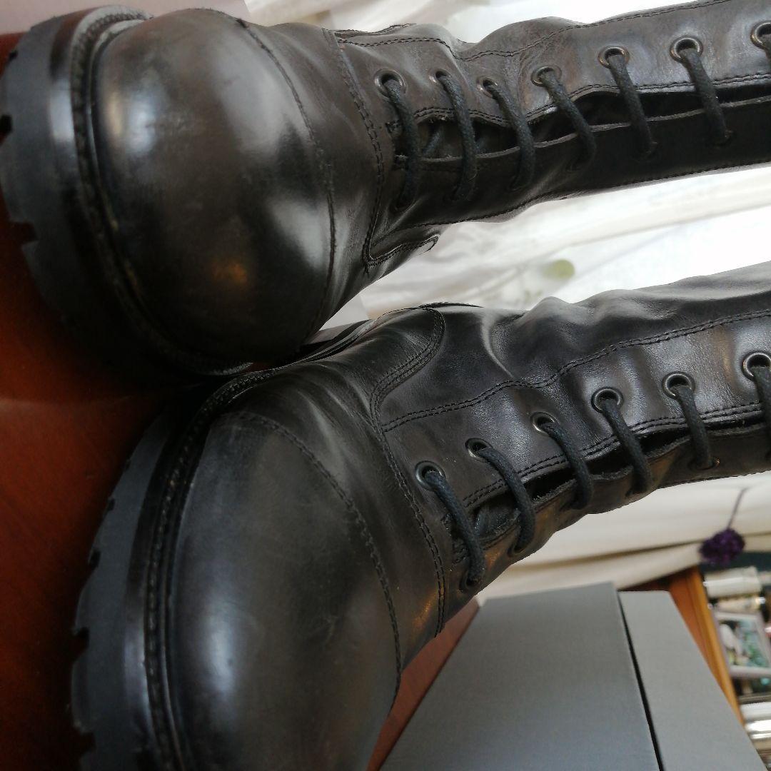 FXA Ferrira本皮 ロングブーツ23.5〜24(37)サイズ中古