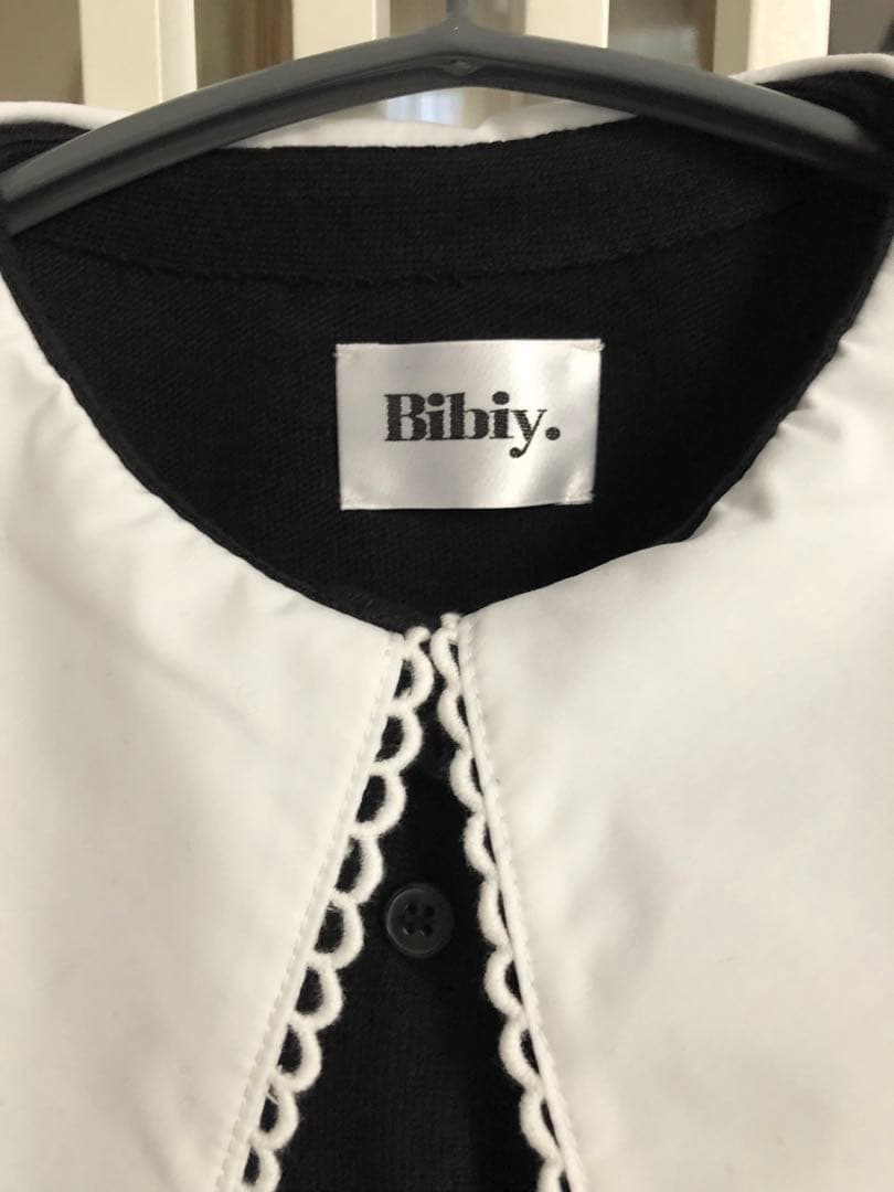 新品 Bibiy. PATTY PILGRIM TOP ブラック　カーディガン