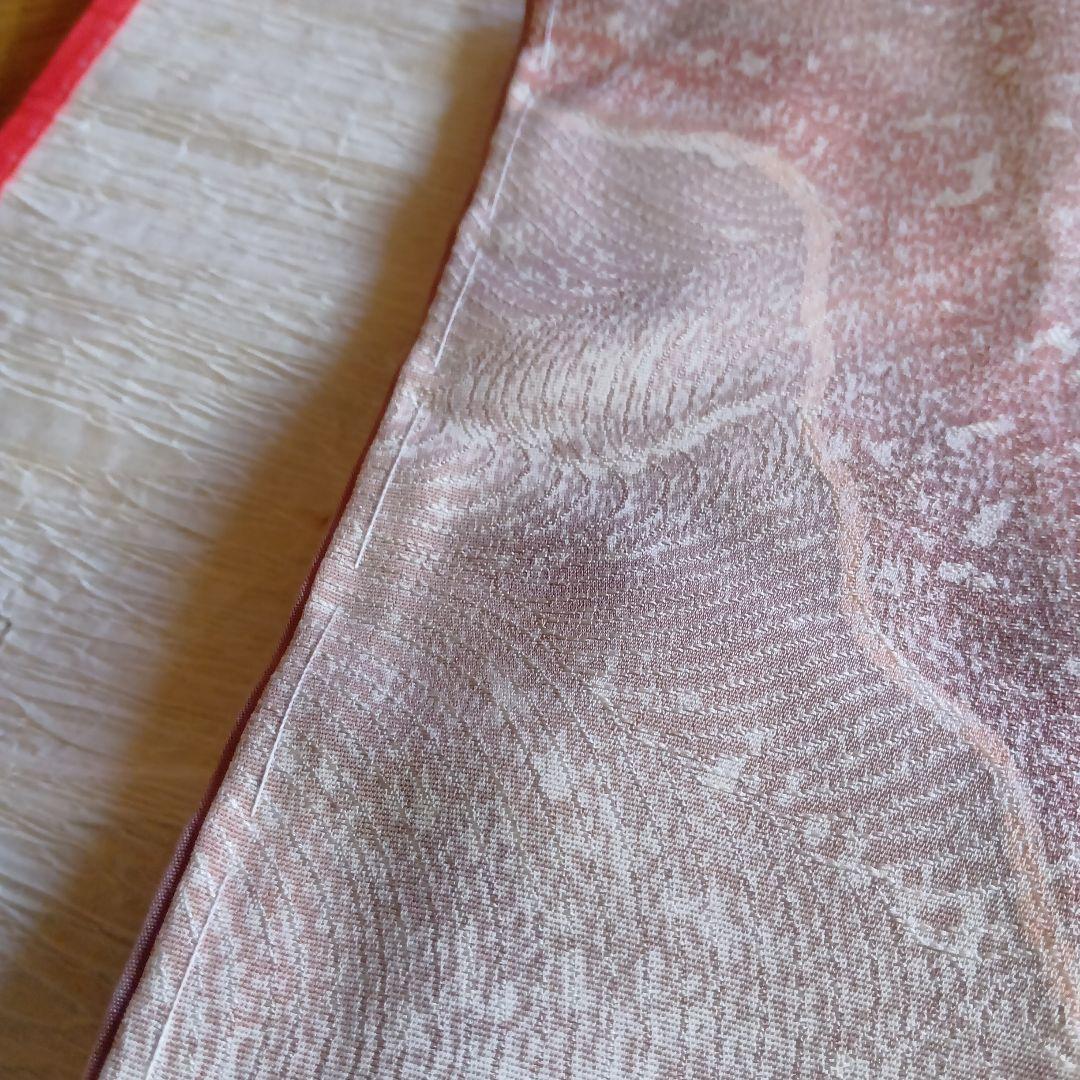 未使用小紋・新品二部式帯