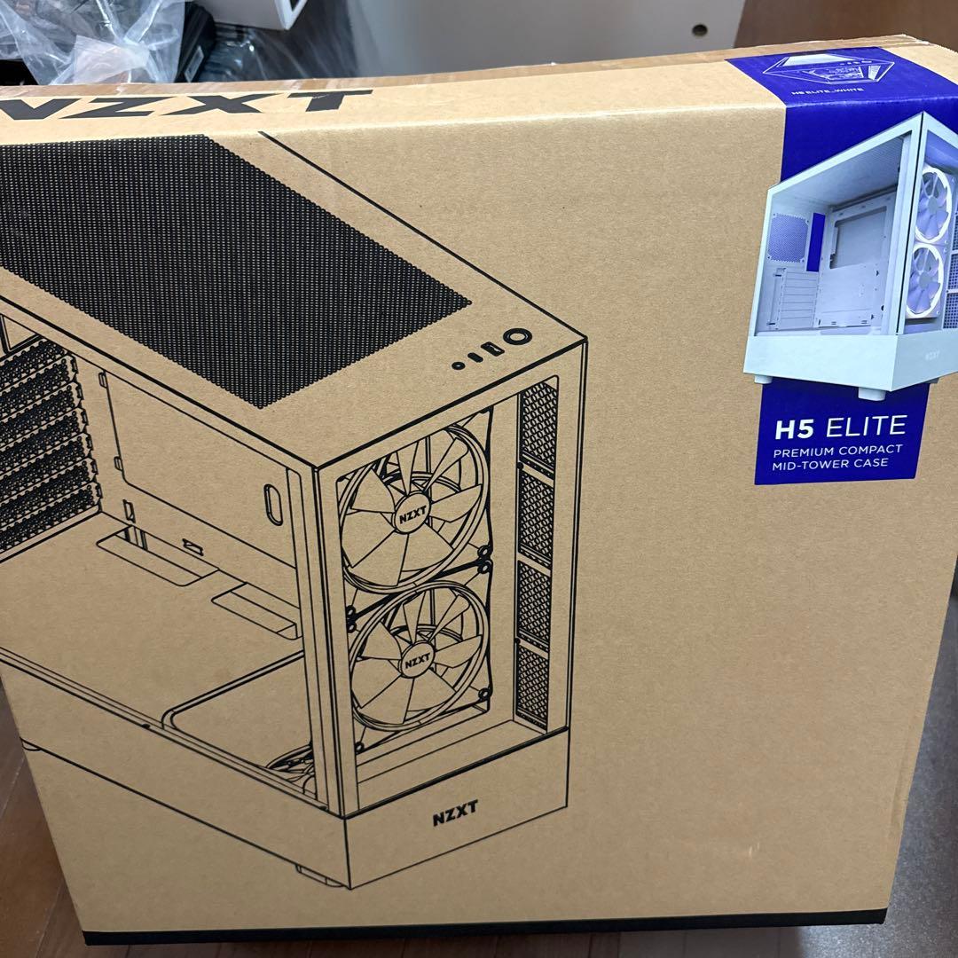 NZXT H5 Elite ケース RGBファンコントローラー付き