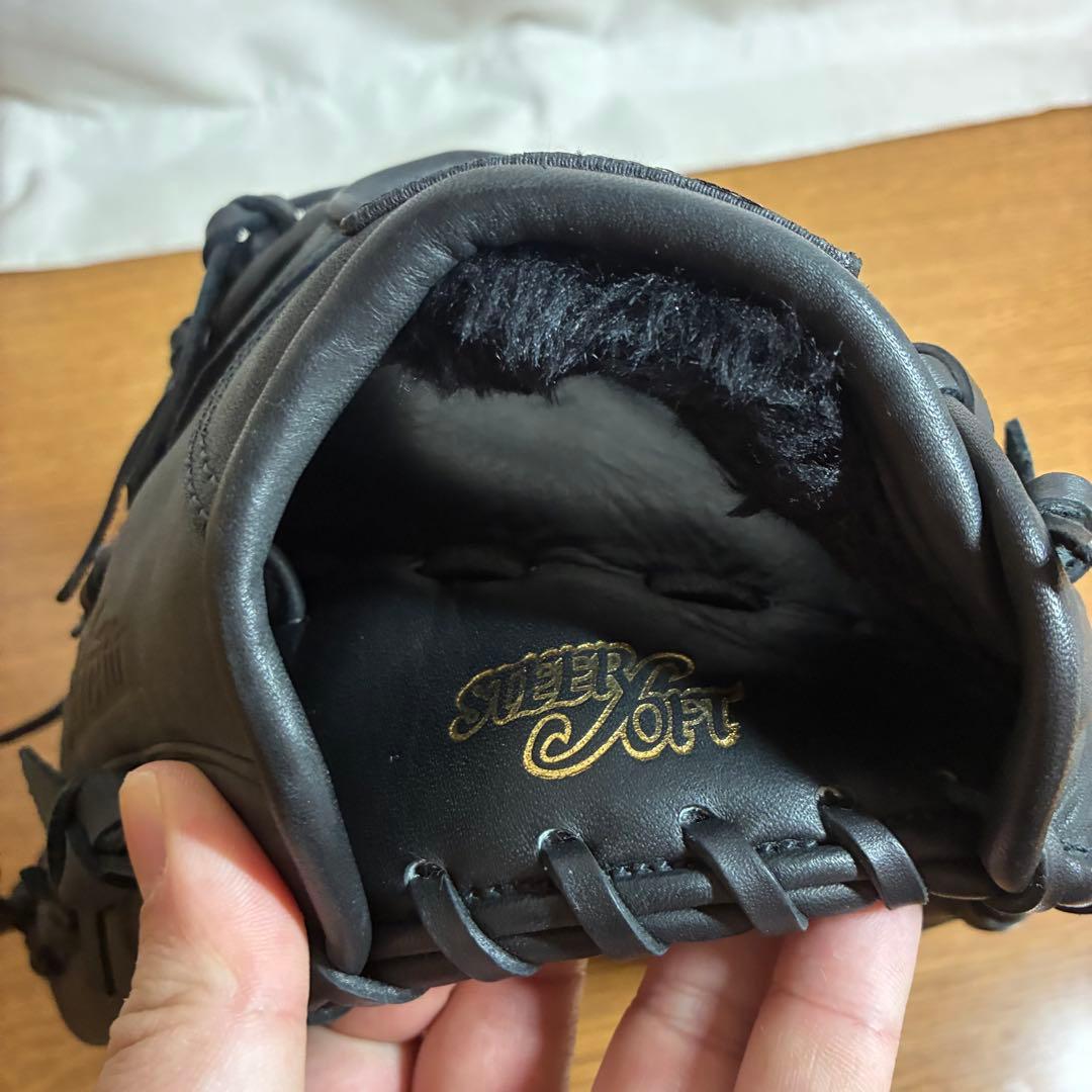 ミズノ ガチ 一般軟式 グローブ グラブ 左投げ 外野用 極美品