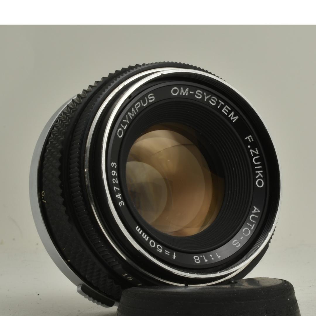 整備済 完動 Olympus OM-1 MD 50mm F1.8 露出計OK
