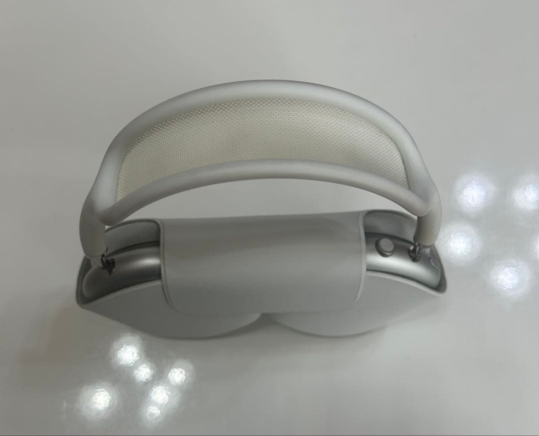 純正Apple AirPods Maxエアーポッツ　 シルバー　箱・カバーあり