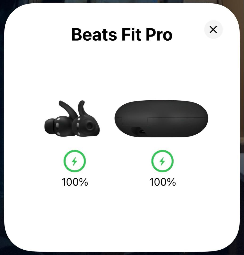 ヘッドホン Beats fit pro black