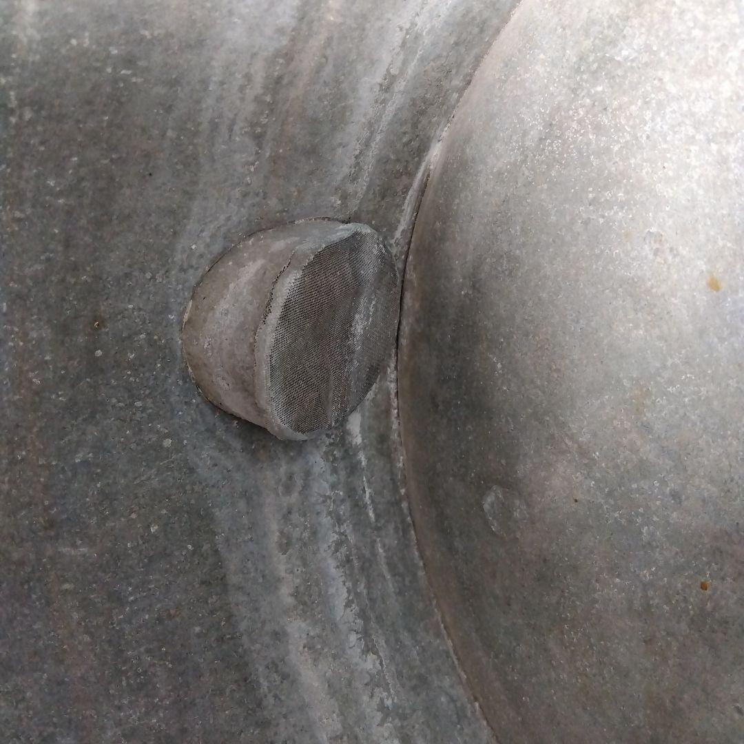 ジョウロ　ブリキ如雨露　アンティークじょうろ　ブリキジョーロ　花入れディスプレイ