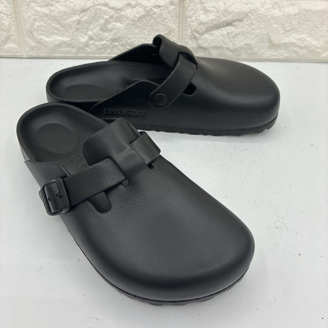 【未使用級】ビルケンシュトック ボストン EVA サボサンダル 23 ブラック