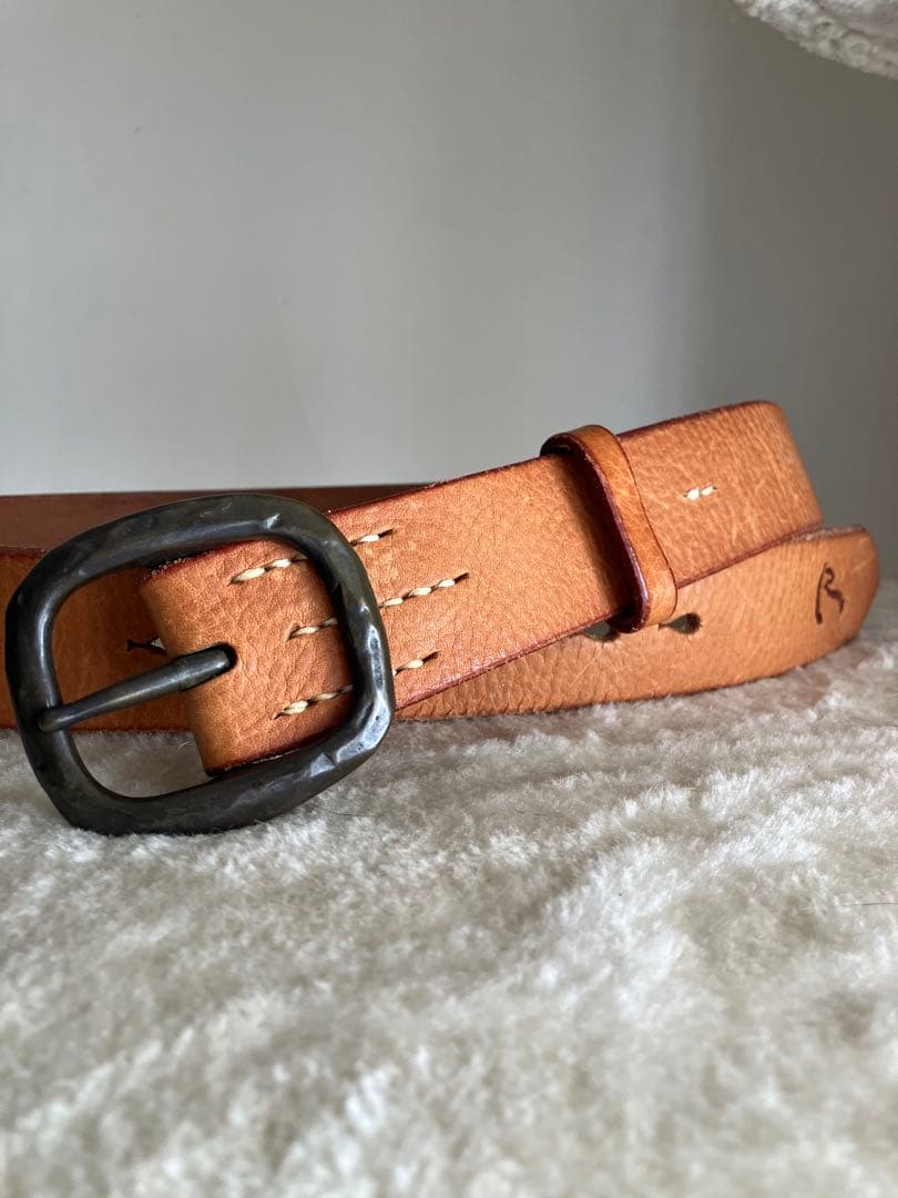 45r ベルト　キャメル　4㎝