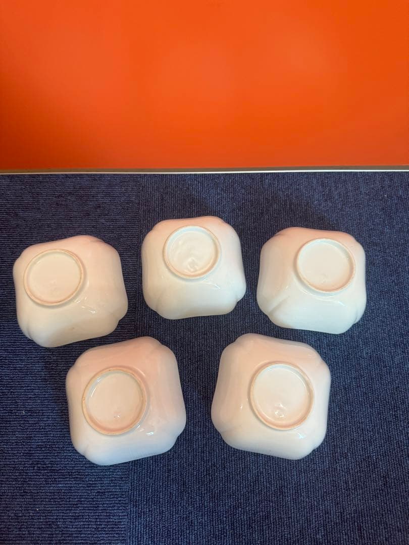 1896 宮内庁御用達『十四代 辻常陸』　辻製　福文字　鉢　5客