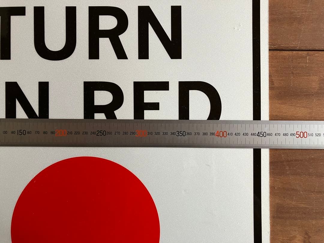 道路標識◆道路看板◆トラフィックサイン◆ロードサイン◆ストリート◆USA◆RED