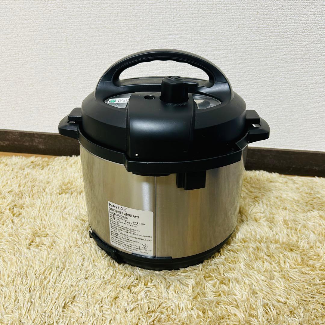 【良品】Instant Pot DUO Mini 3.0L 圧力鍋