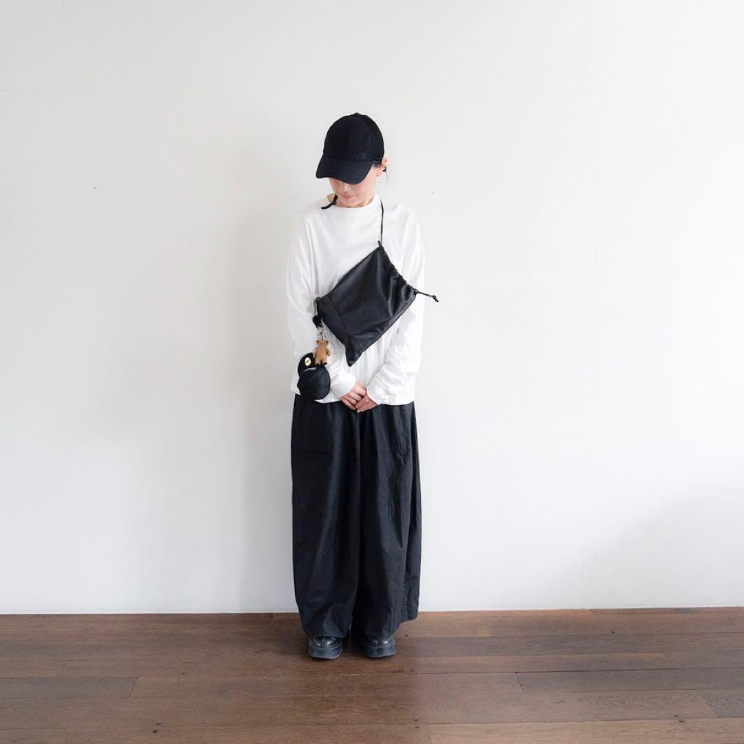 ほぼ日 hobonichi ケサ ショルダーバッグ/ with 田中美和子 黒