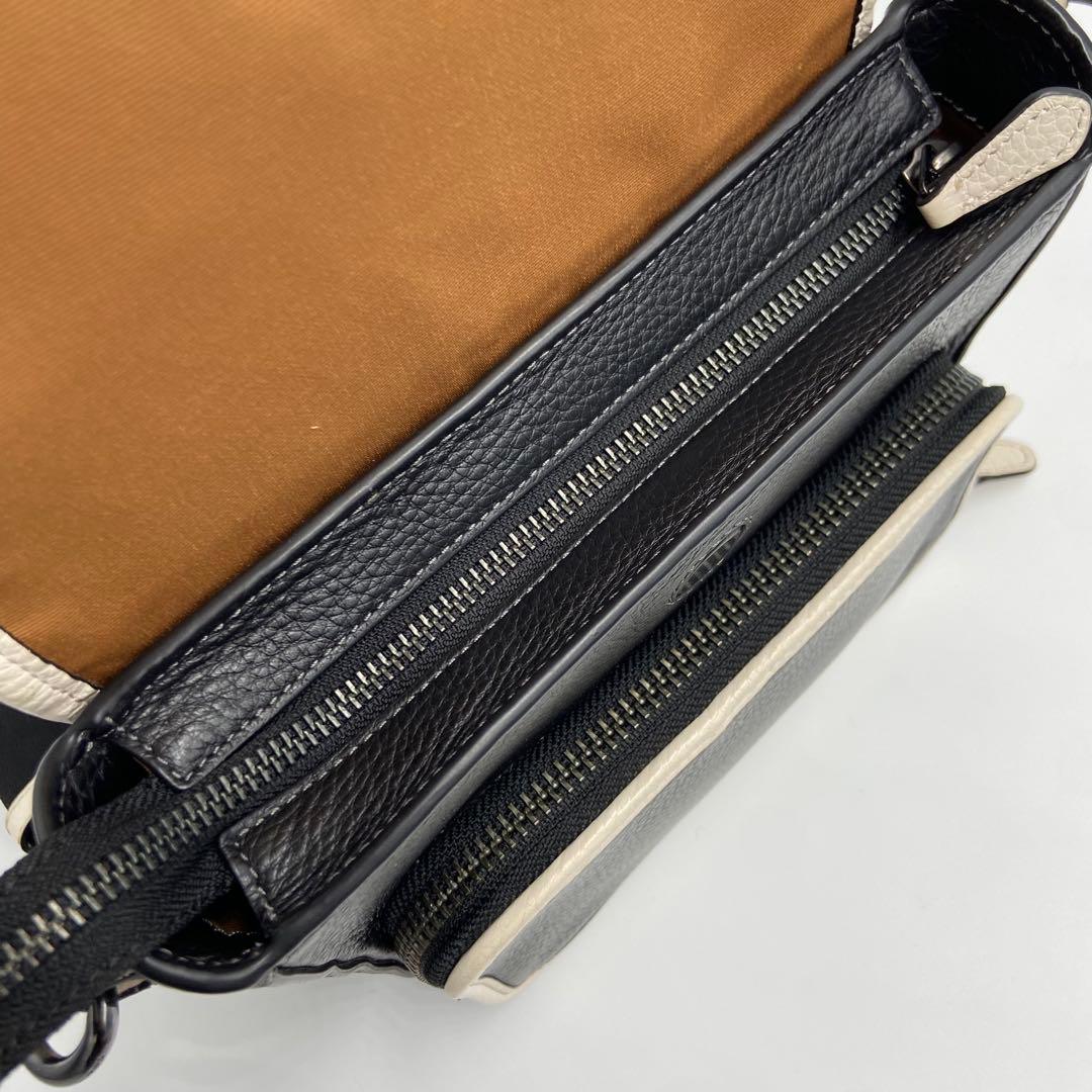 美品✨ コーチ ショルダーバッグ サリバン フラップ クロスボディ CP043