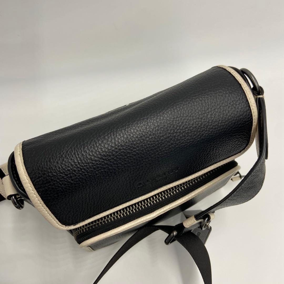 美品✨ コーチ ショルダーバッグ サリバン フラップ クロスボディ CP043