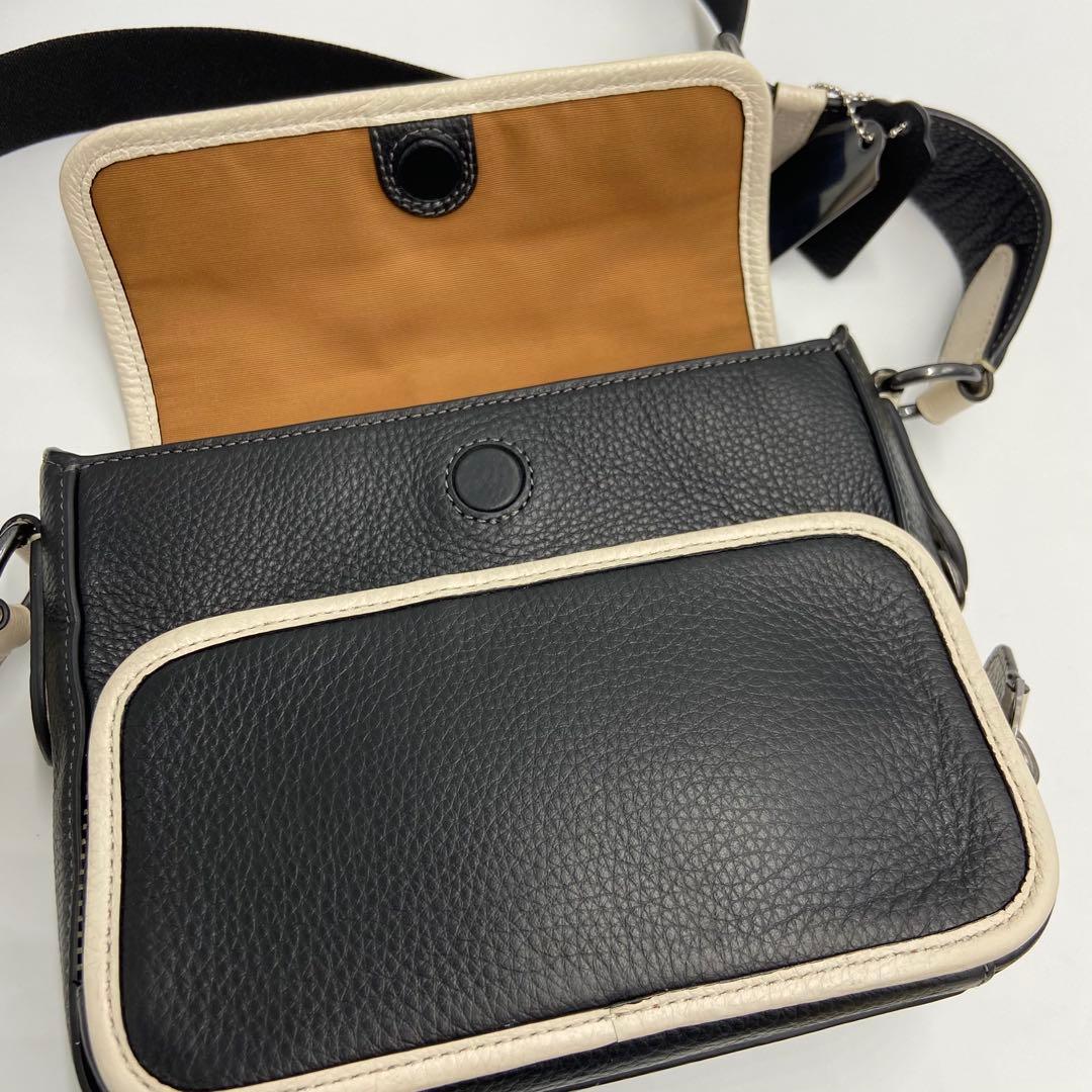 美品✨ コーチ ショルダーバッグ サリバン フラップ クロスボディ CP043