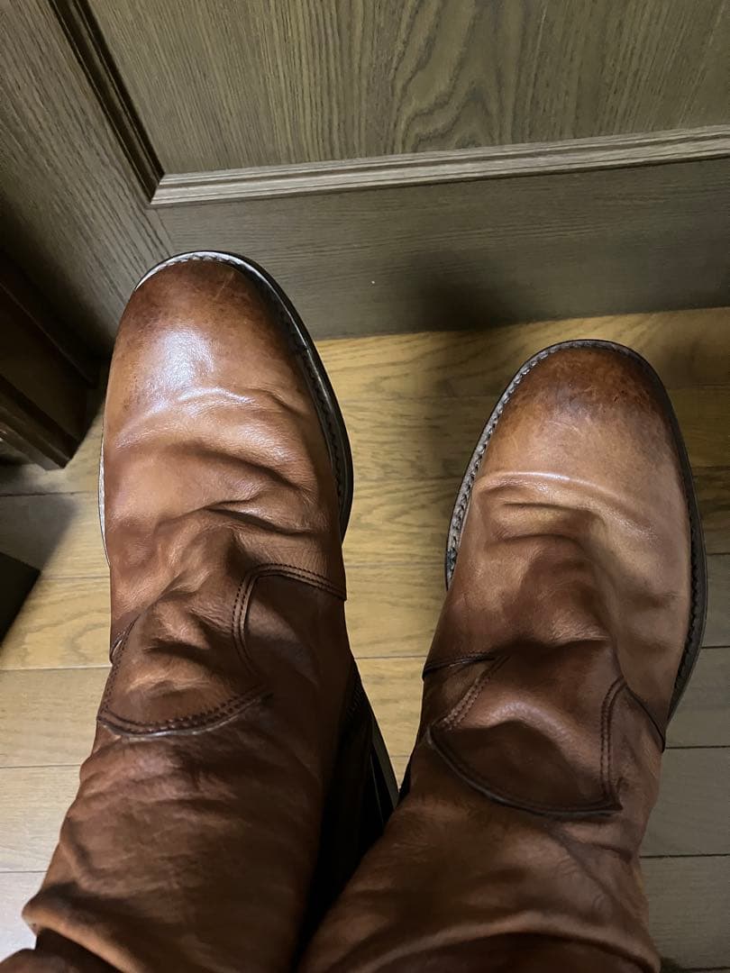 miharayasuhiro ねじれブーツ　サイドジップ