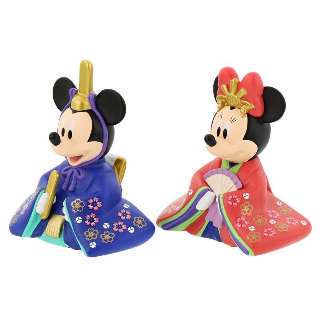 【2025公式】ミッキー ミニー ひな祭り フィギュアセット