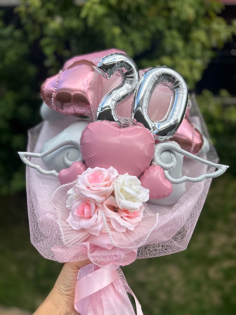 ‪‪❤︎‬ 　2026年　2点　卒業式　バルーン花束　名入れ　成人式　急ぎ