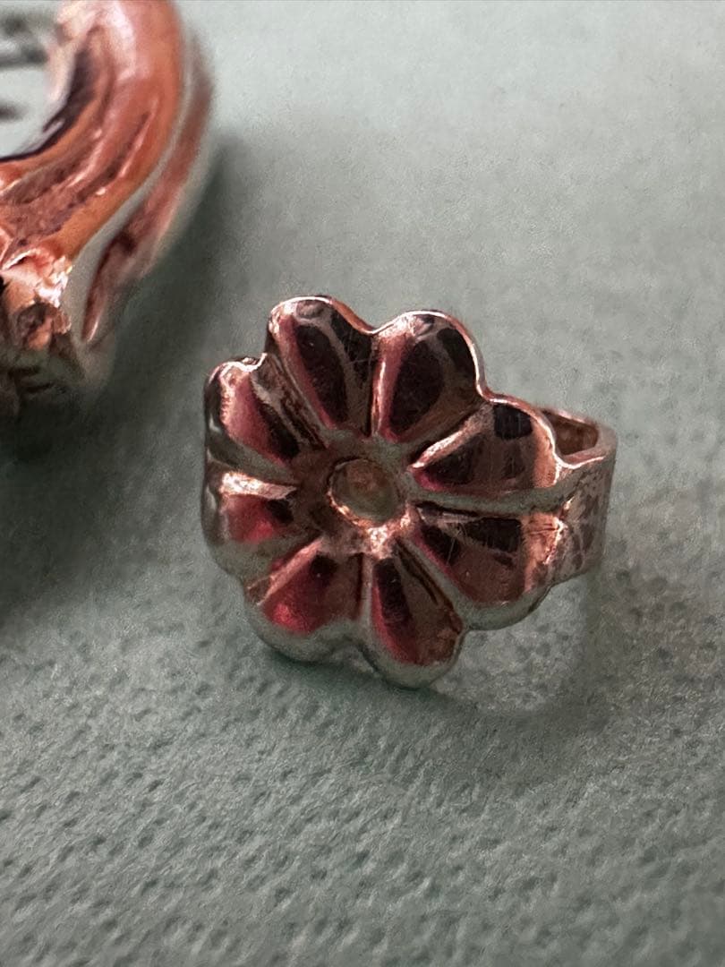 TIFFANY＆Co ティファニー バンブー フープ ピアス 片耳のみ約27㎜