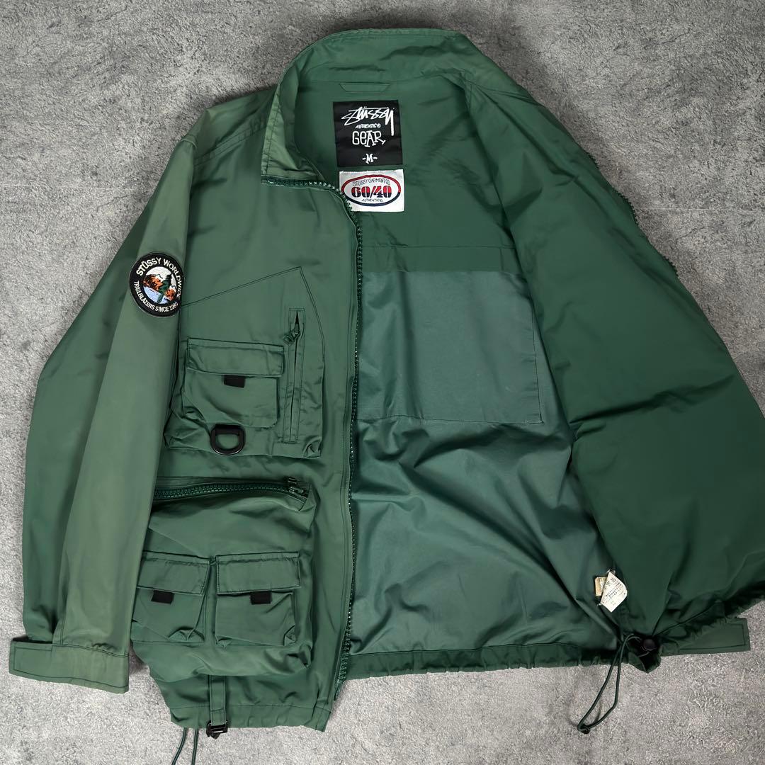 old stussy 00s フィッシング ジャケット オールドステューシー