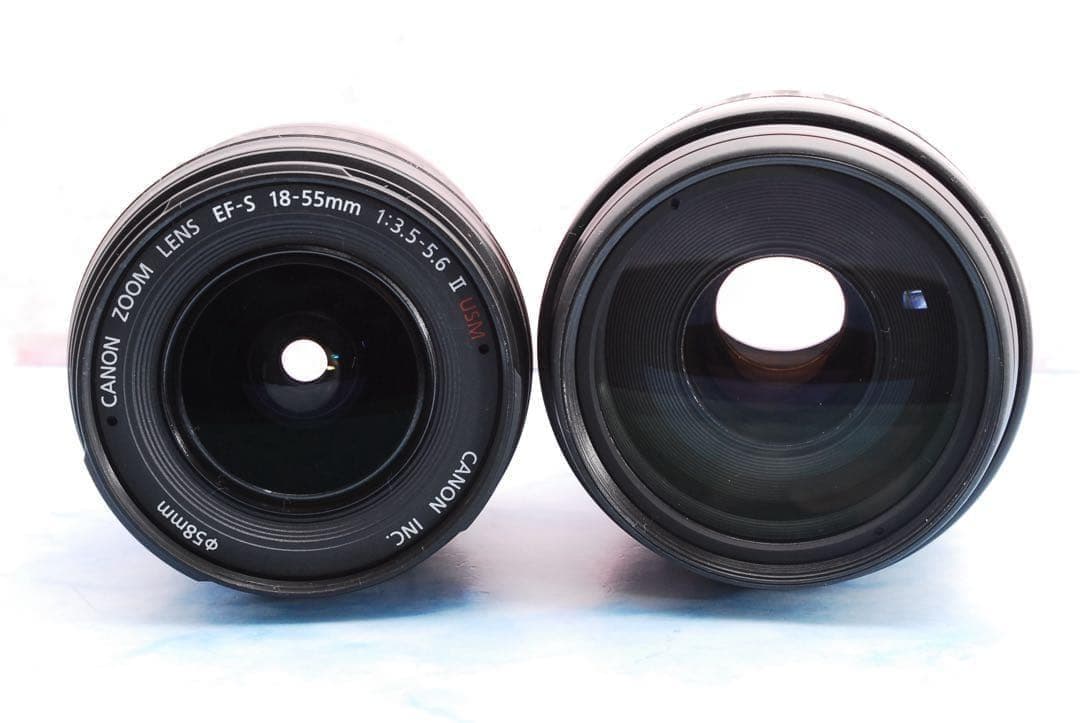 Canon Kiss X9i☆一眼レフカメラ☆Wレンズ☆スマホ転送☆バッグ付