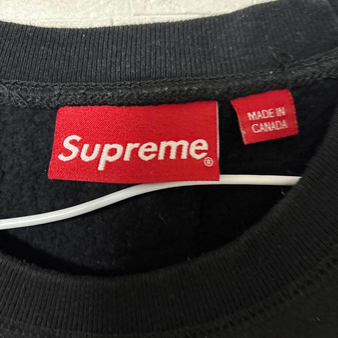 Supreme Cities Arc Crewneck ブラック　トレーナー