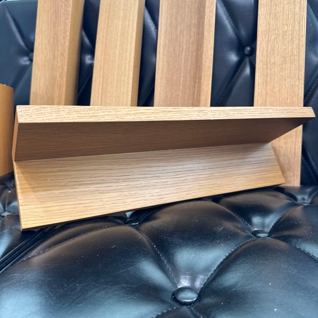 廃盤訳アリ★無印良品 壁に付けられる家具9 点セット棚コーナー３連ハンガー箱長押