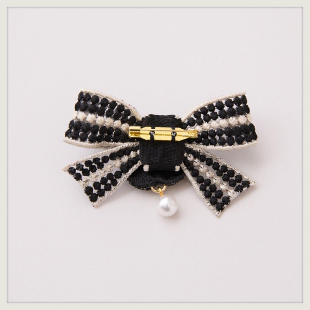 ローズティアラ　 ジョリープッペ 2WAYリボンブローチ 新品＊未使用＊完売品