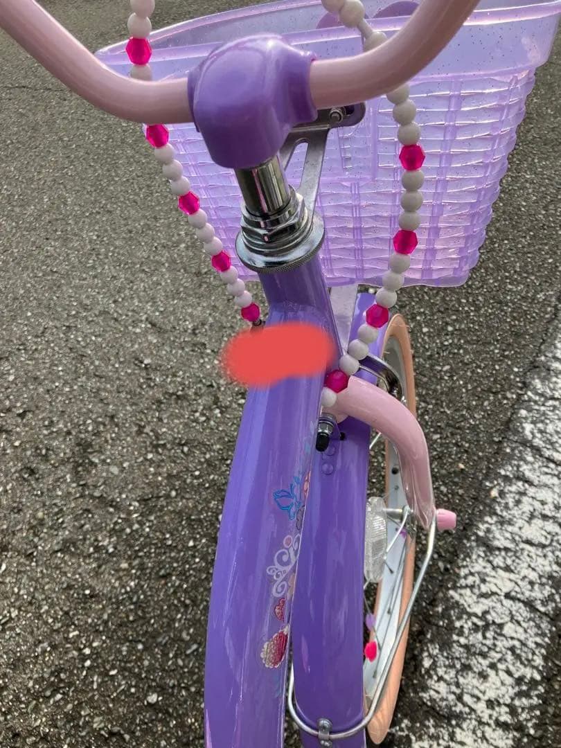 ぶんちゃん　18インチ　ディズニープリンセス　ソフィア自転車