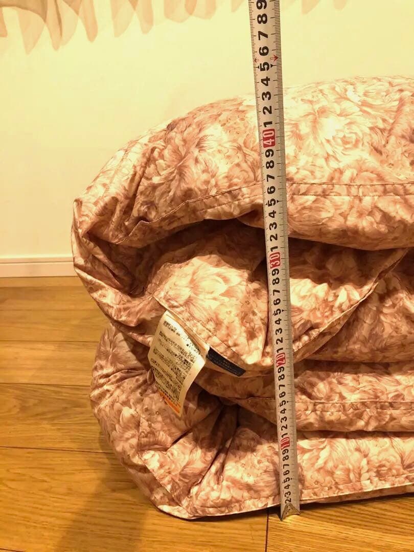 フィンランド産グースダウン　95% フェザー5% 超長綿100% 1.3k