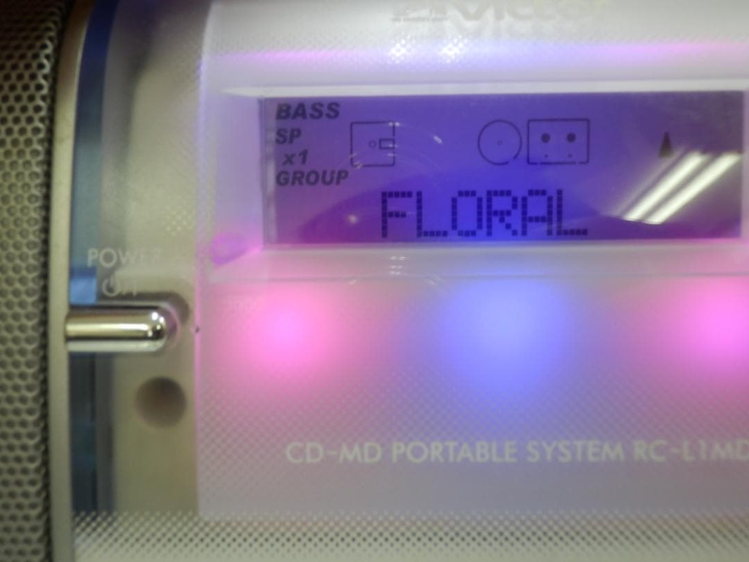 Victor ビクター CD-MDラジカセ RC-L1MD Clavia