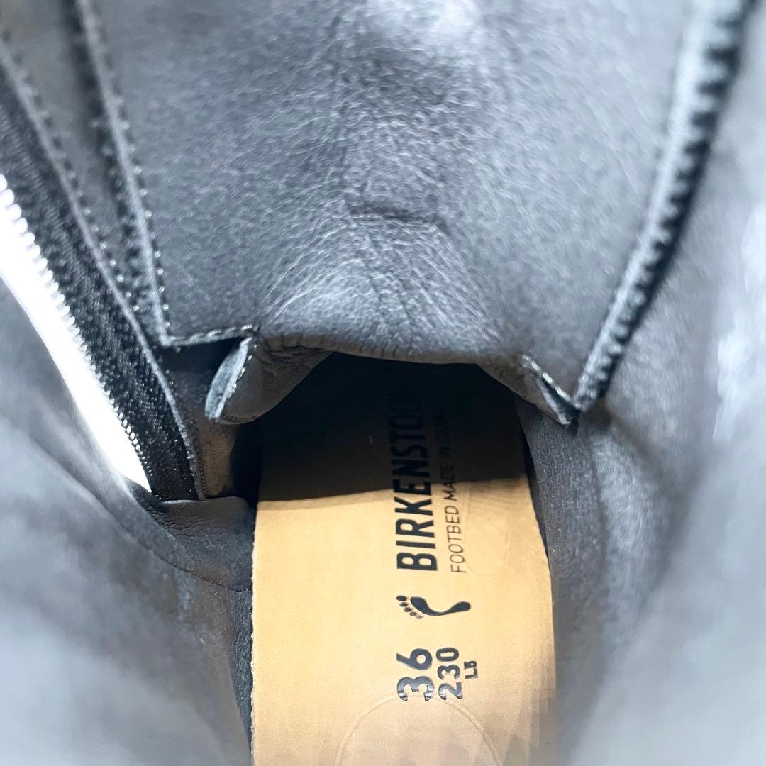 【極美品】BIRKENSTOCK LARAMIE レースアップブーツ レザー 黒