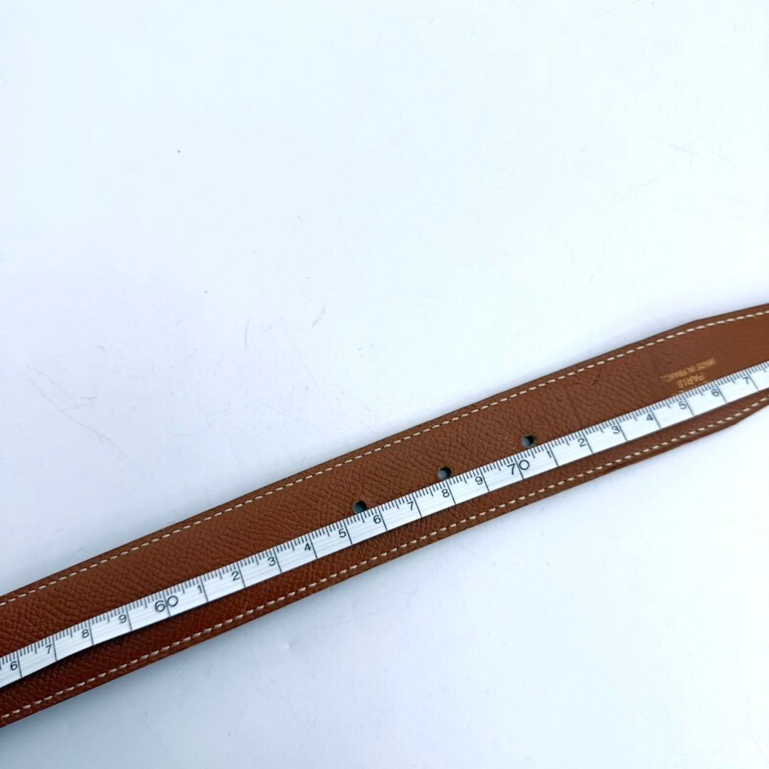 エルメス　Hロゴ　コンスタンス　ゴールド　Hバックル　レザー　リバーシブル