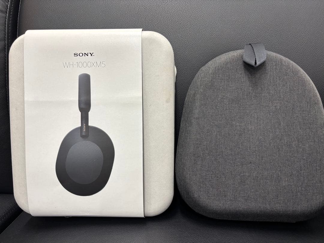 SONY WH-1000XM5ワイヤレスヘッドホン ブラック ケース付き