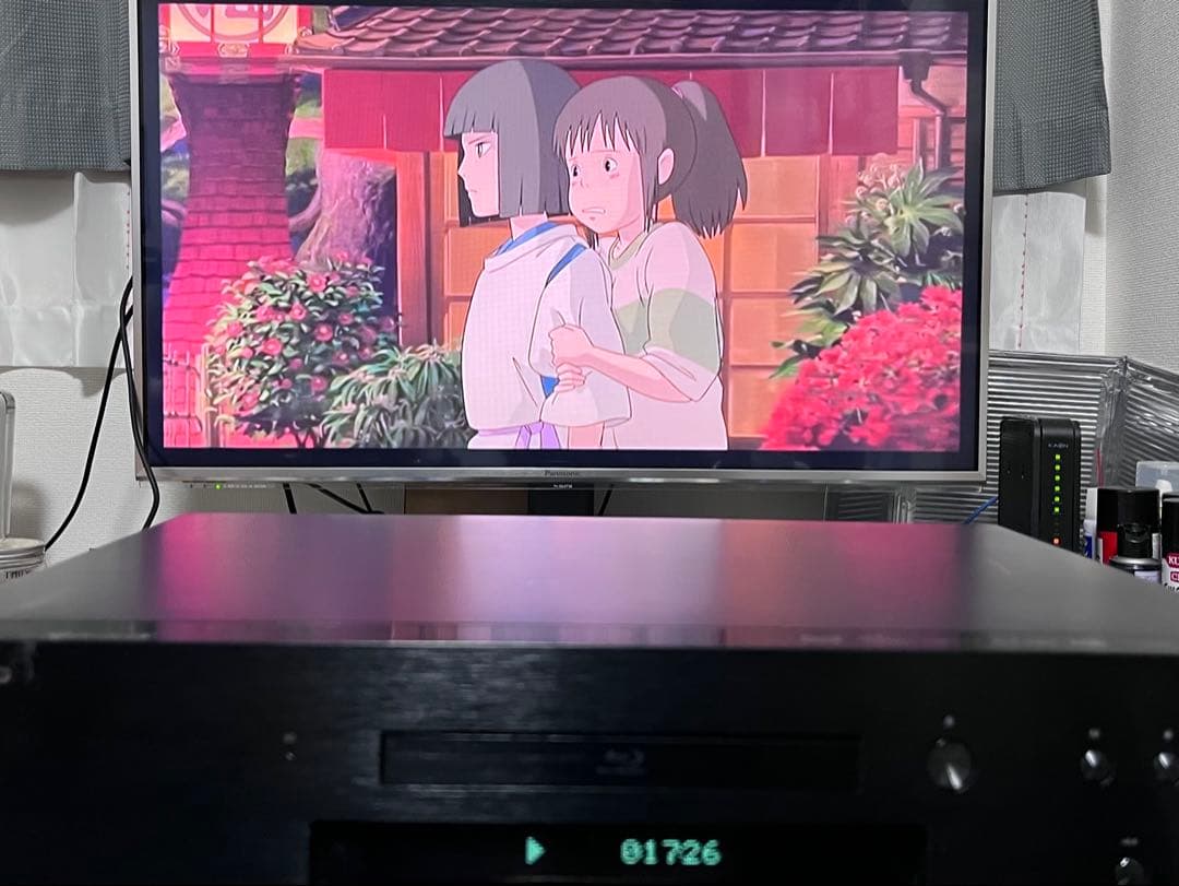 レア　リモコン付　オンキョー　ブルーレイプレイヤー　BD-SP809