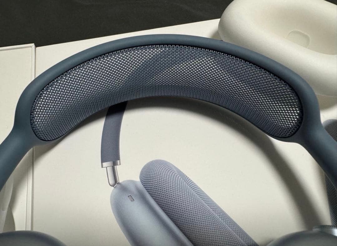 【美品】Apple Airpods Max USB C ブルー 保証2026.9