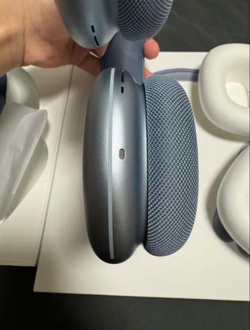 【美品】Apple Airpods Max USB C ブルー 保証2026.9