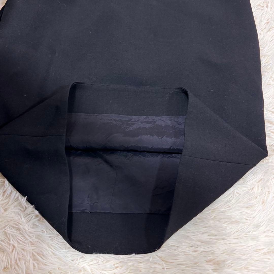 美品　YOKOCHAN パールスリットワンピース　20年モデル　36 黒