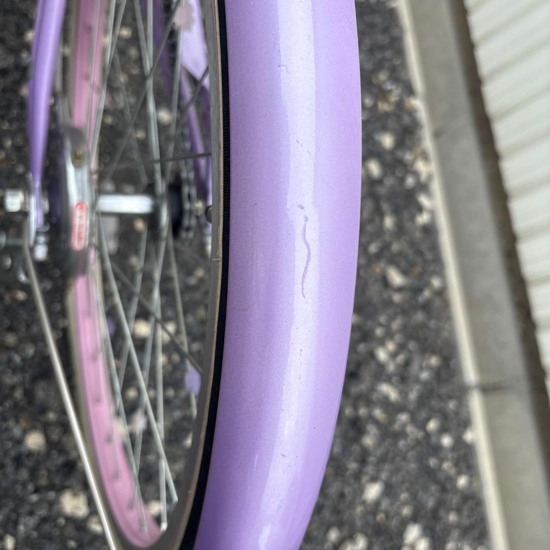 Mezzo Piano 子供用自転車 パープル　22インチ