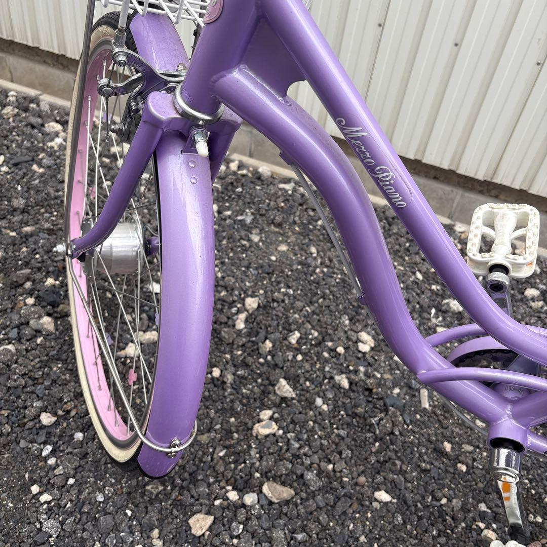 Mezzo Piano 子供用自転車 パープル　22インチ