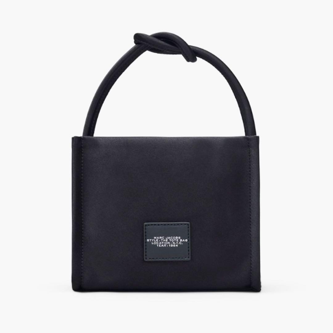 MARCJACOBS スター サテン ミニ トート バッグ マークジェイコブス