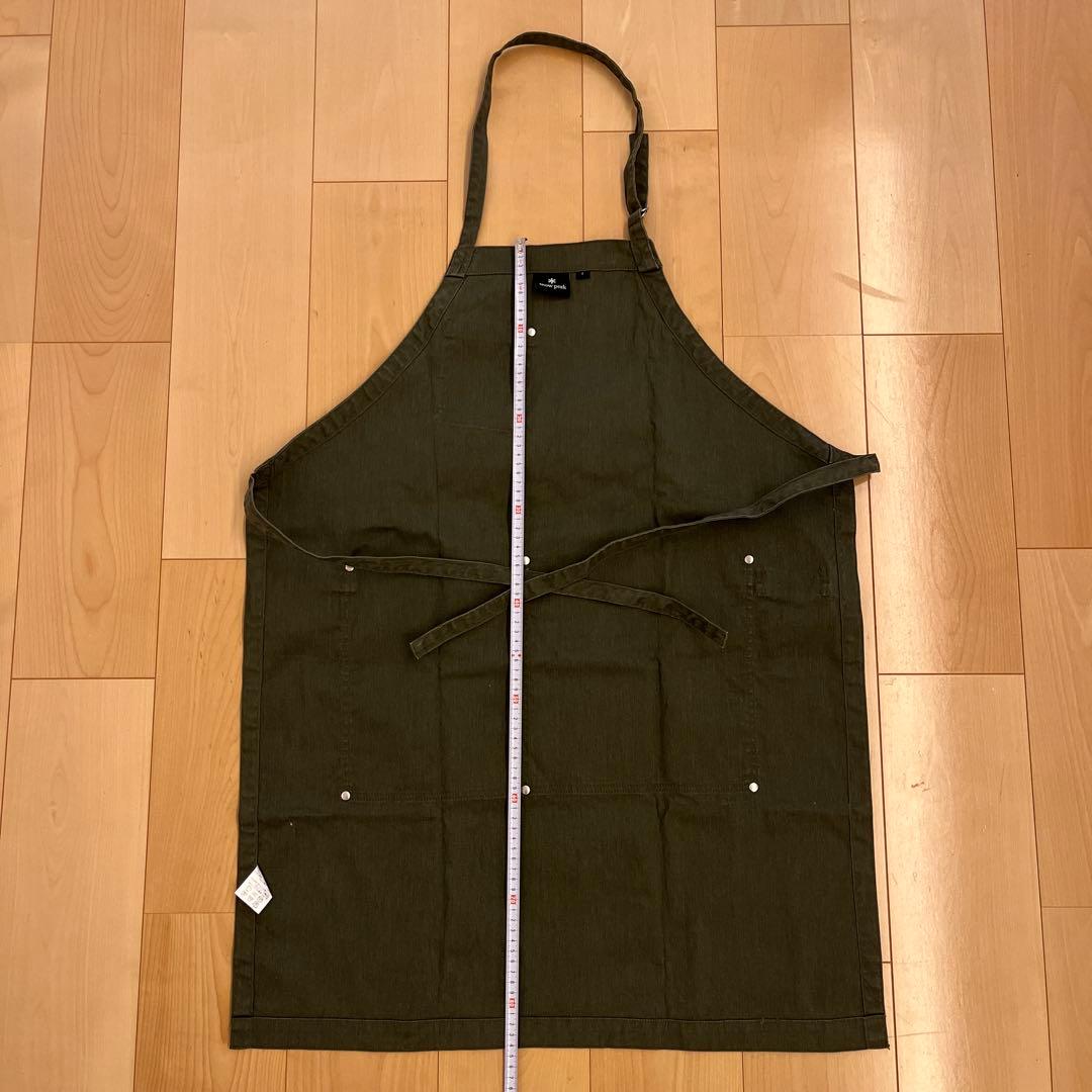 PEAK スノーピーク エプロン グリーン