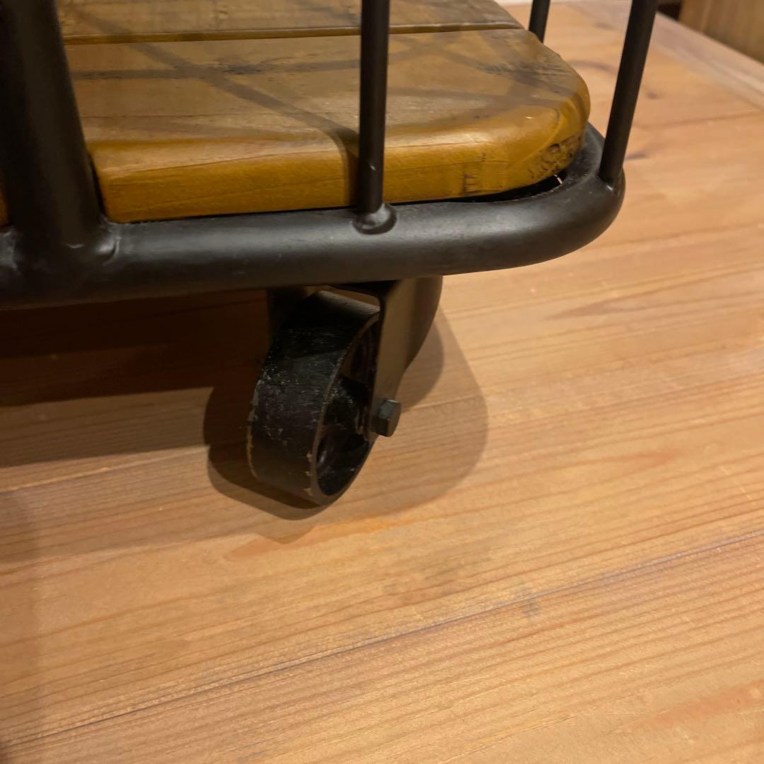 crash gateマランコンソールテーブルラック　w1800