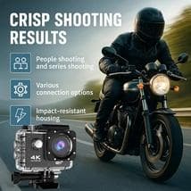 4Kアクションカメラタッチスクリーン170°広角フィッシュアイレンズ32GB