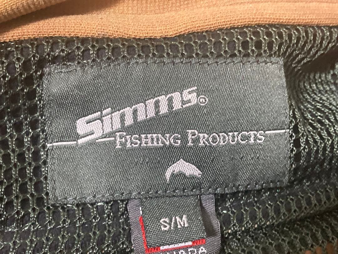 レア! Simms メッシュフィッシングベスト　オールドロゴ!