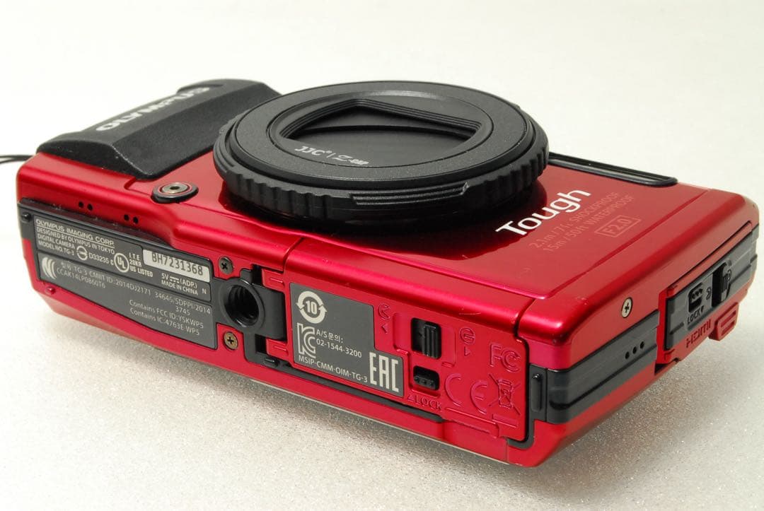 OLYMPUS TG-3 ❤️スマホ転送 動作確認済 オリンパス レッド コンデジ