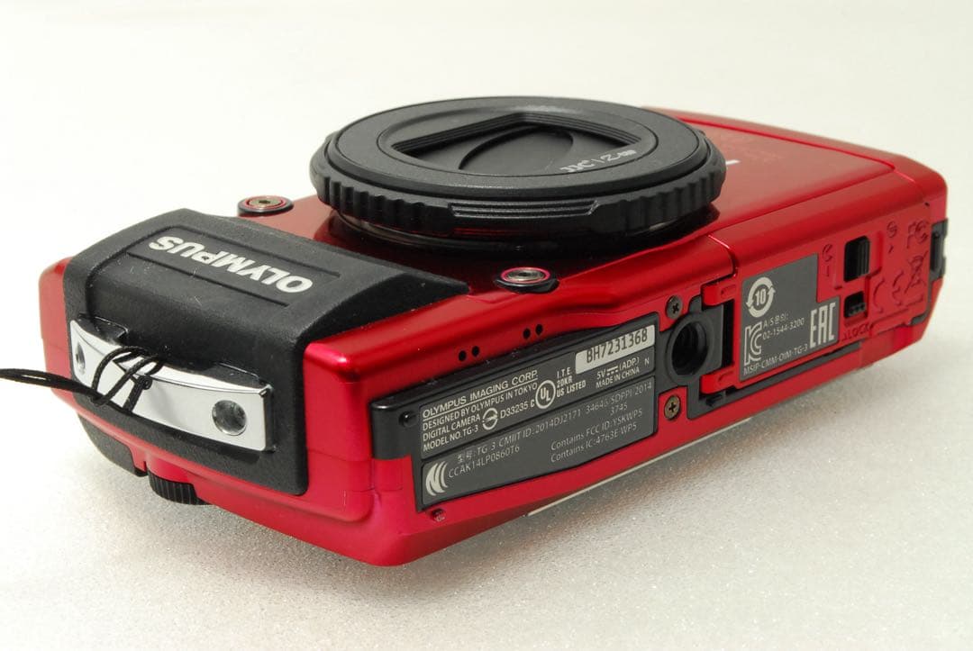 OLYMPUS TG-3 ❤️スマホ転送 動作確認済 オリンパス レッド コンデジ