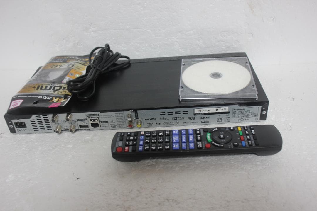 内部徹底清掃 Panasonic ブルーレイ DMR-BRW510 500GB